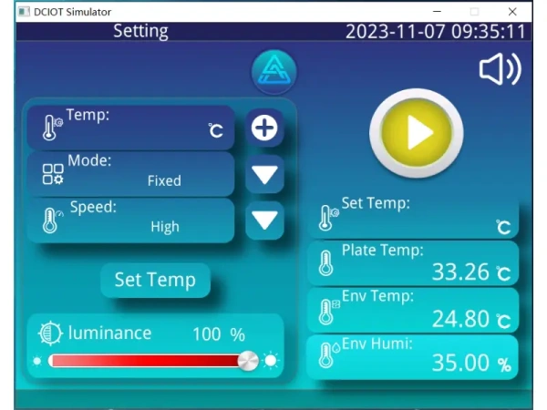 Тест горячей-холодной пластиной